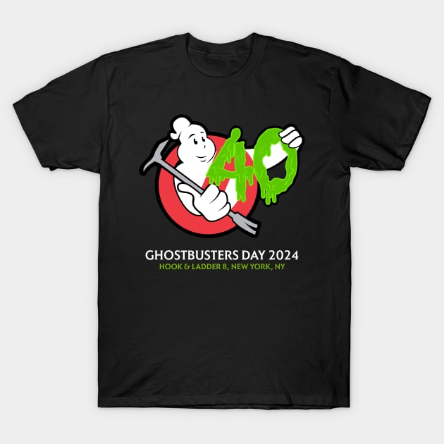 Ghostbusters Day 2024 - 40th Anniversary - Buffalo Ghostbusters T-Shirt by Buffalo Ghostbusters